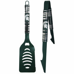 Michigan St. Spartans 2 pc Color Tailgate BBQ Set