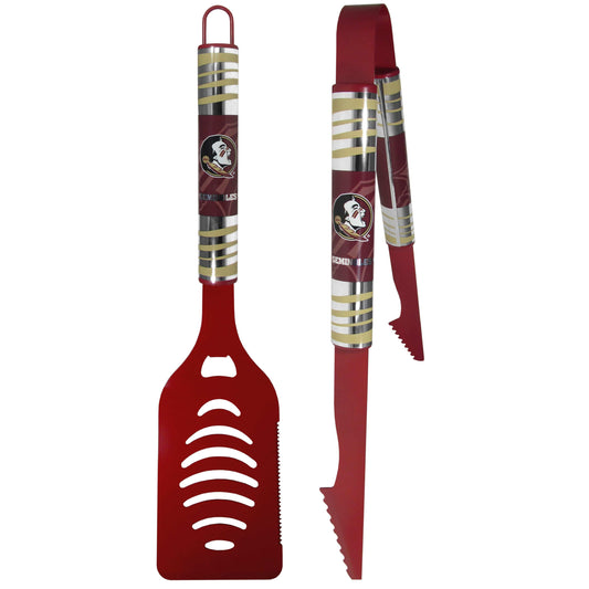 Florida St. Seminoles 2 pc Color Tailgate BBQ Set - Siskiyou Buckle