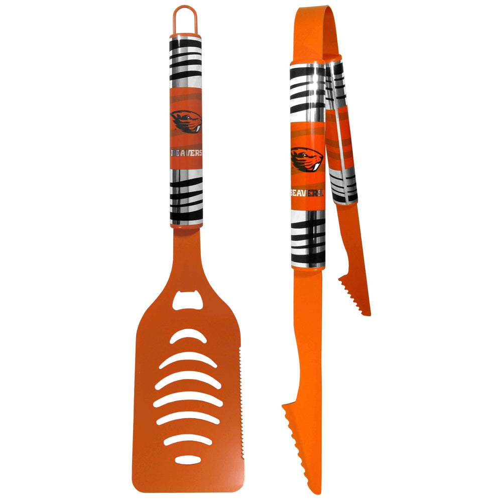 Oregon St. Beavers 2 pc Color Tailgate BBQ Set - Siskiyou Buckle - Flyclothing LLC