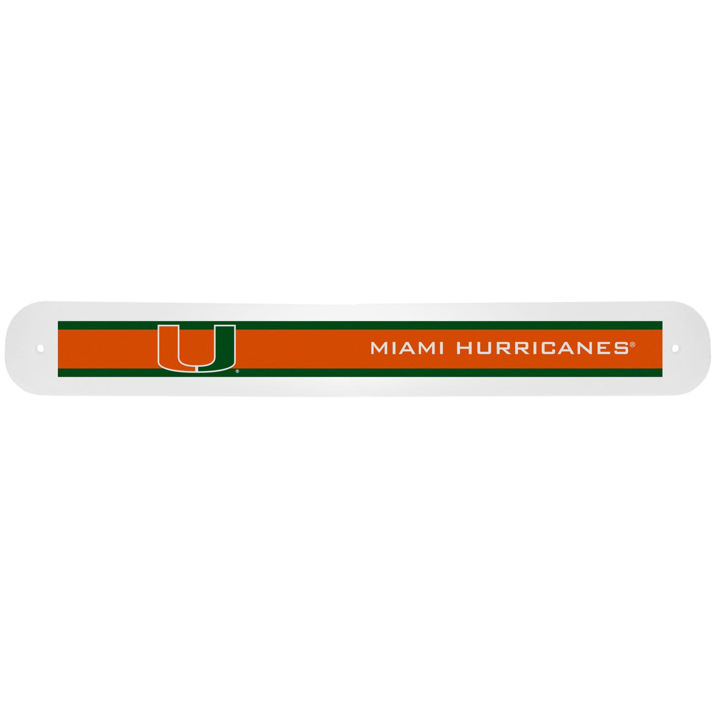 Miami Hurricanes Travel Toothbrush Case