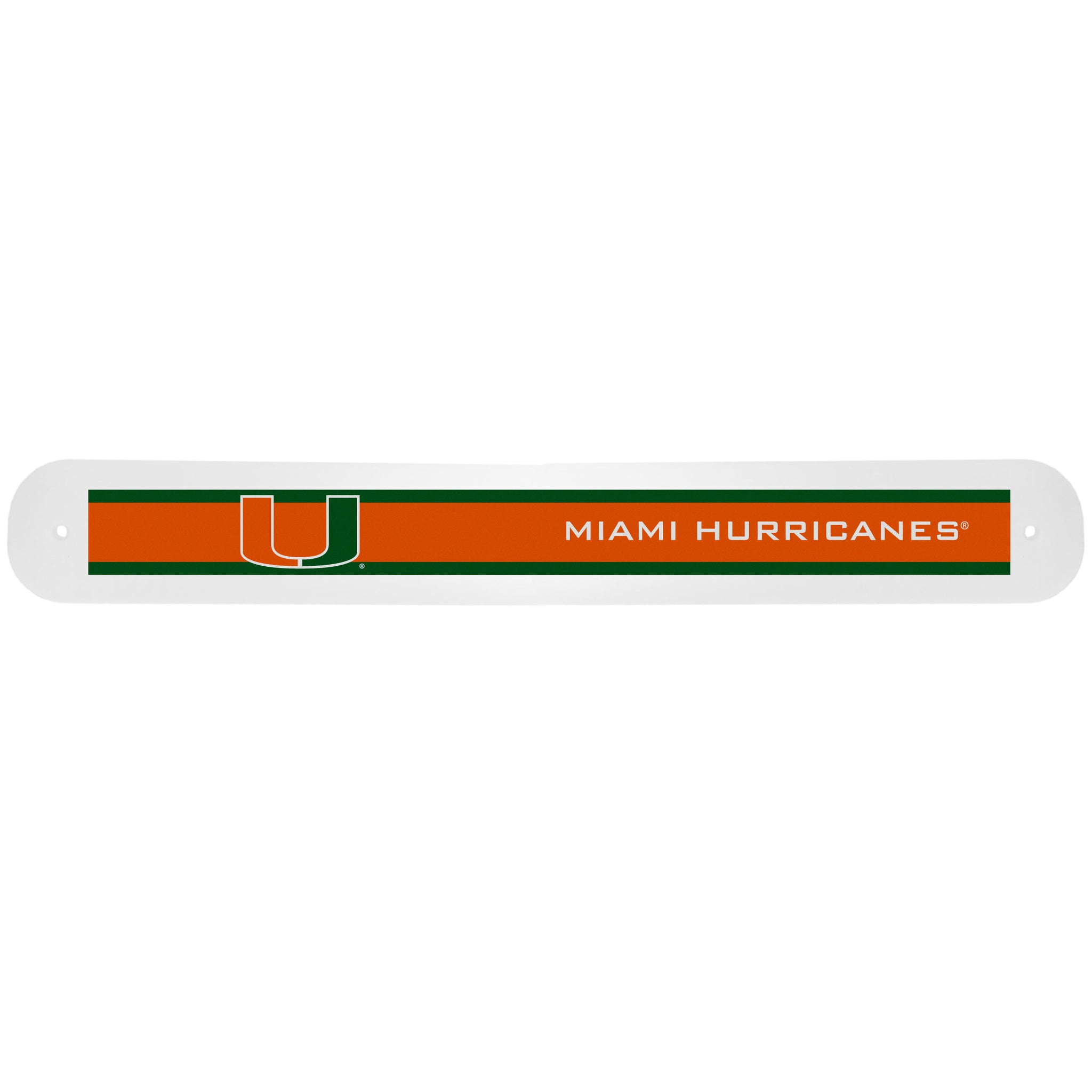Miami Hurricanes Travel Toothbrush Case