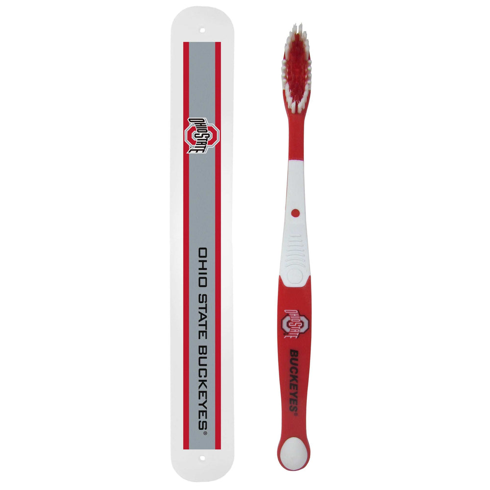 Ohio St. Buckeyes Toothbrush and Travel Case - Ohio St. Buckeyes - Flyclothing LLC