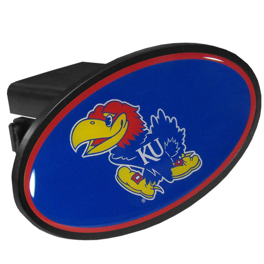 Kansas Jayhawks Plastic Hitch Cover Class III - Kansas Jayhawks - Flyclothing LLC