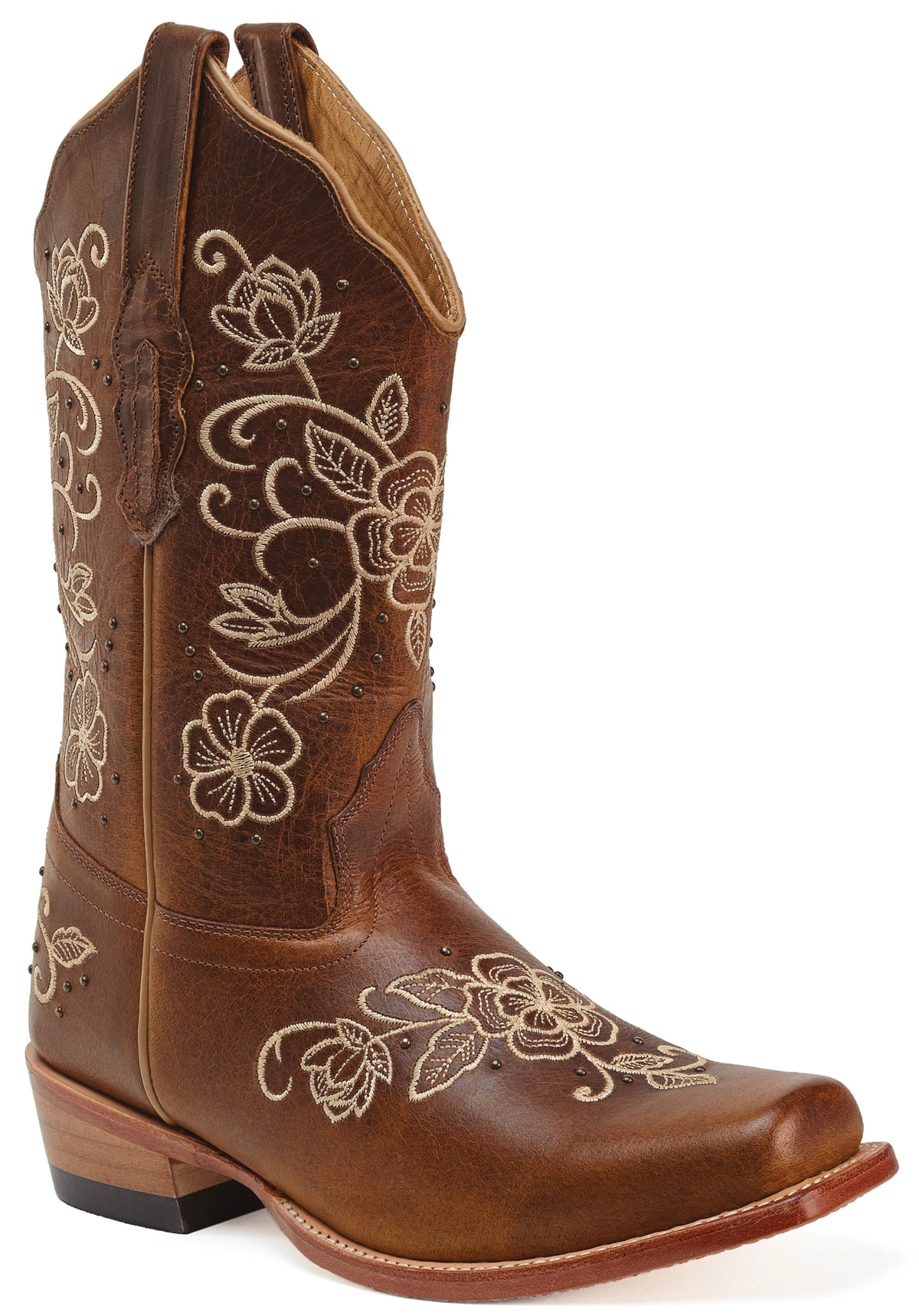 Old West Women's Western Boots Rugby Mustard CTL1001 - Old West - Flyclothing LLC