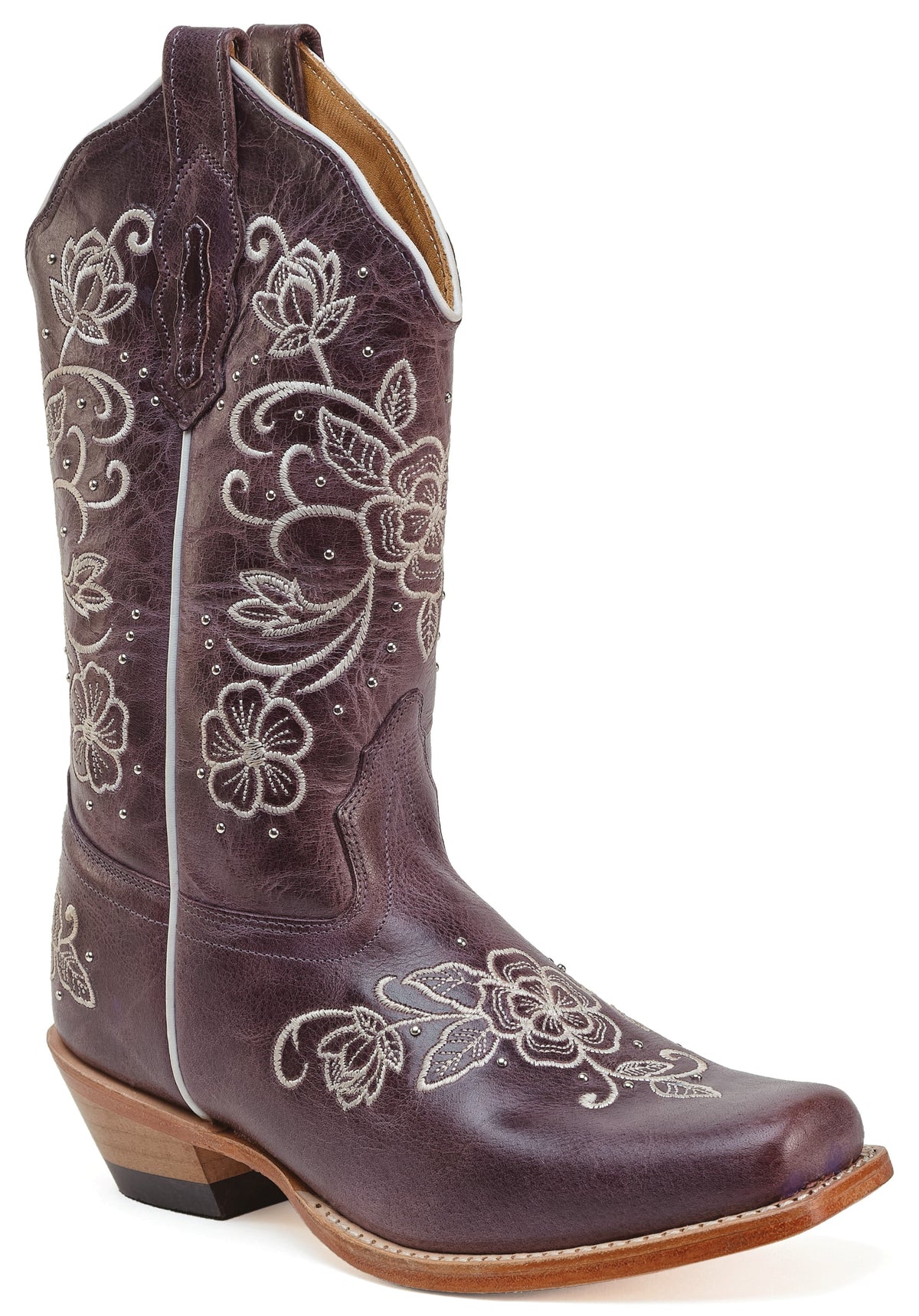 Old West Women's Western Boots Burnt Lilac CTL1002 - Old West - Flyclothing LLC