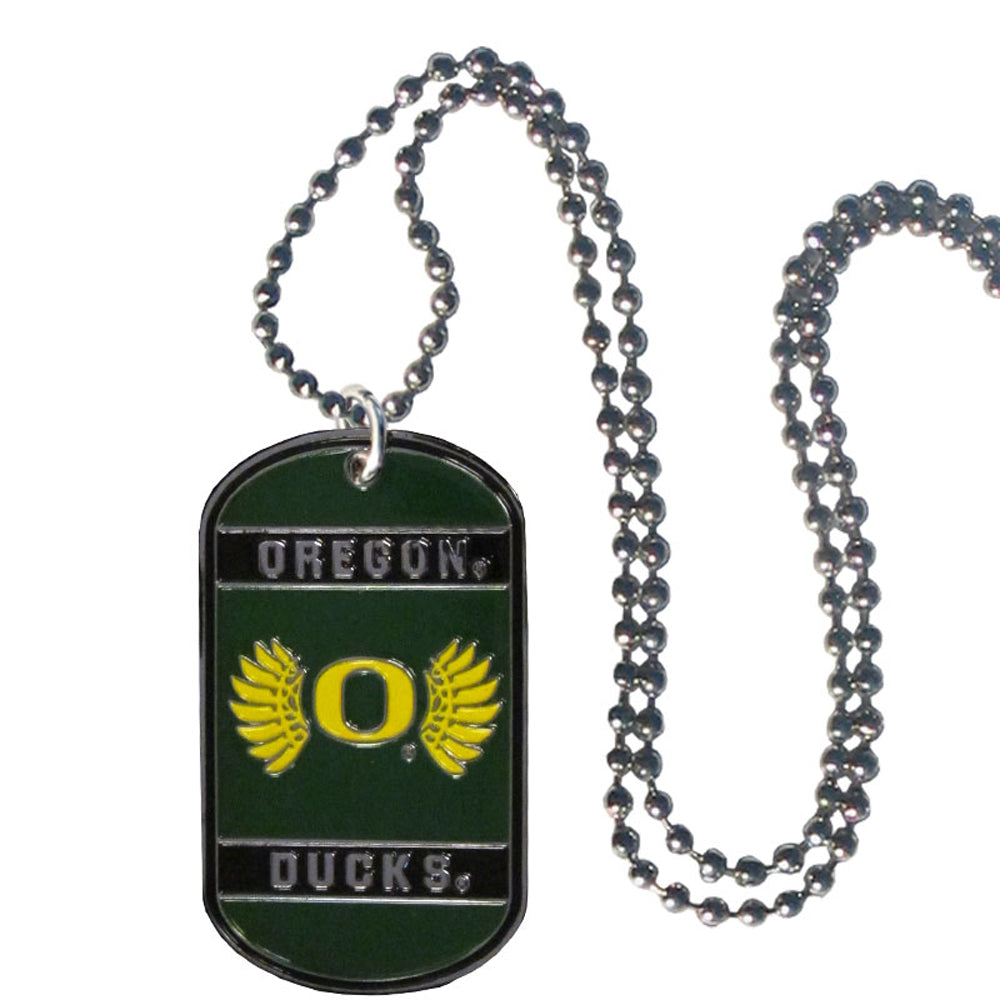 Oregon Ducks Tag Necklace