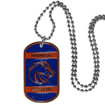 Boise St. Broncos Tag Necklace