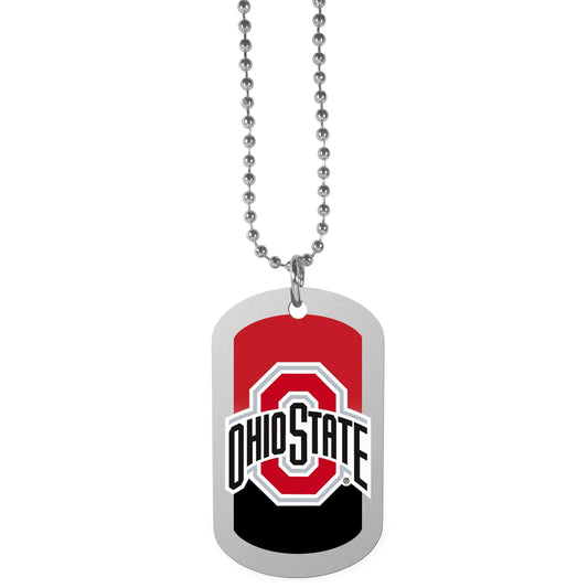 Ohio St. Buckeyes Team Tag Necklace - Ohio State Buckeyes - Flyclothing LLC