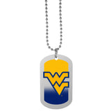 W. Virginia Mountaineers Team Tag Necklace