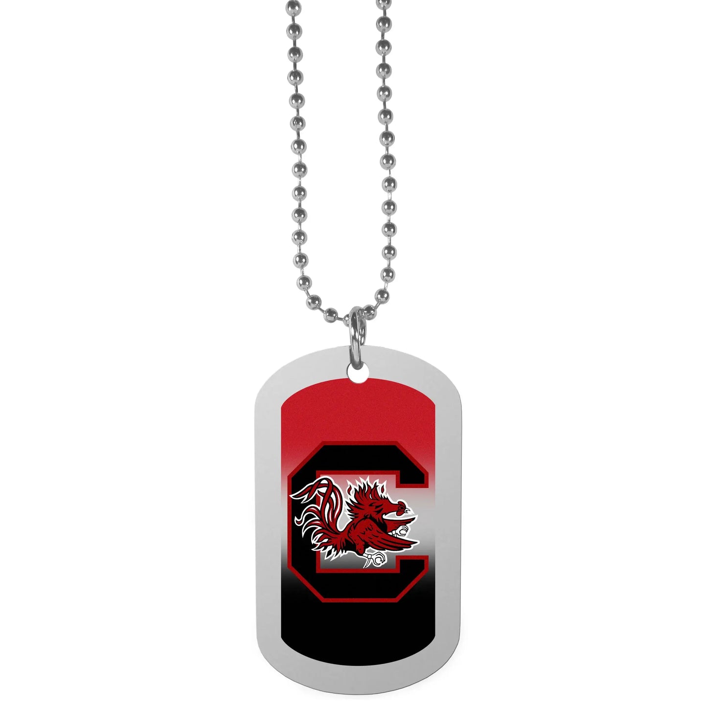 S. Carolina Gamecocks Team Tag Necklace - S. Carolina Gamecocks - Flyclothing LLC
