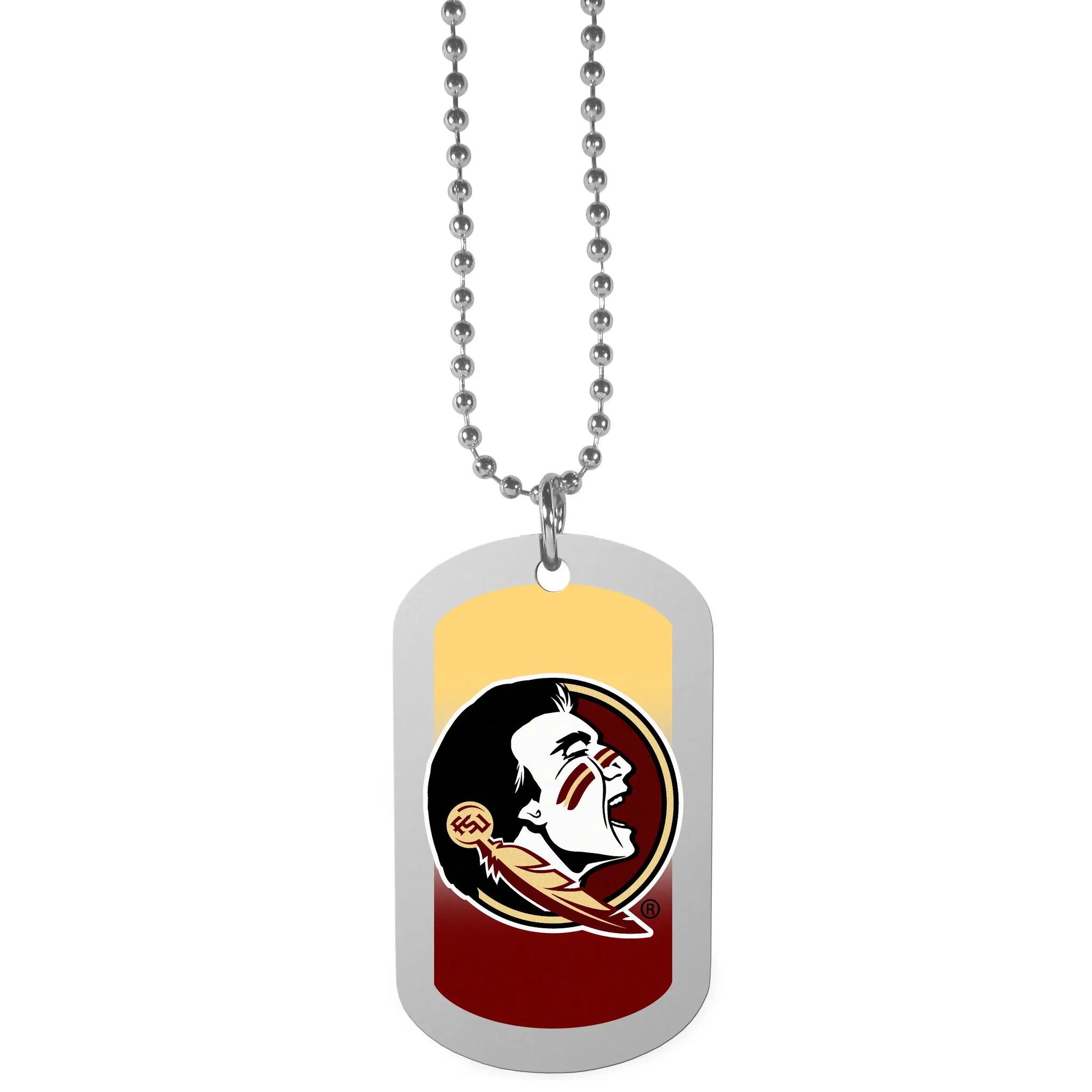 Florida St. Seminoles Team Tag Necklace - Florida St. Seminoles - Flyclothing LLC