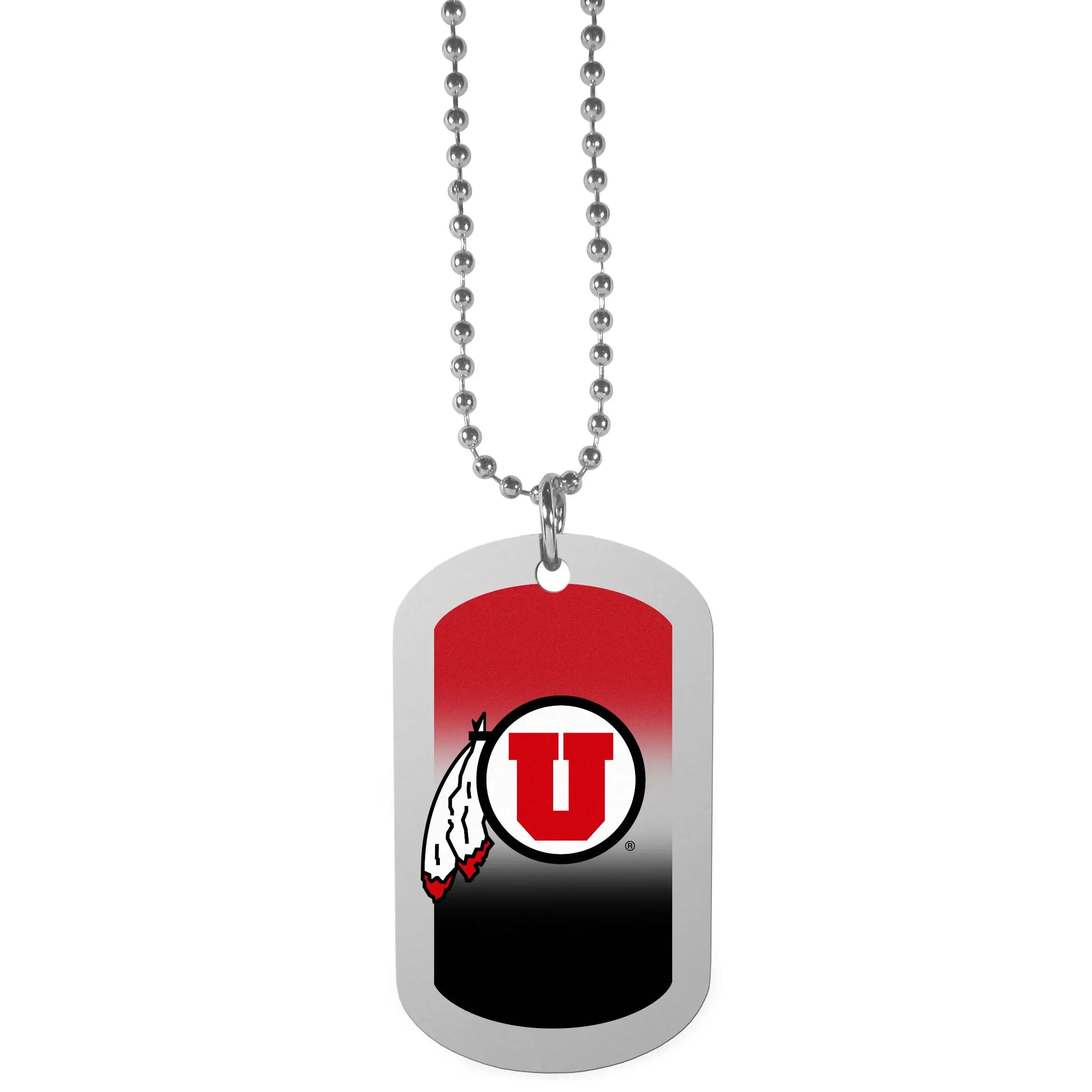 Utah Utes Team Tag Necklace - Utah Utes - Flyclothing LLC