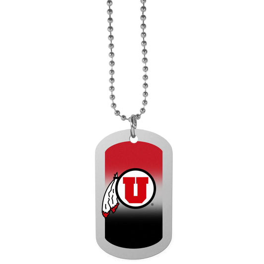 Utah Utes Team Tag Necklace - Utah Utes - Flyclothing LLC