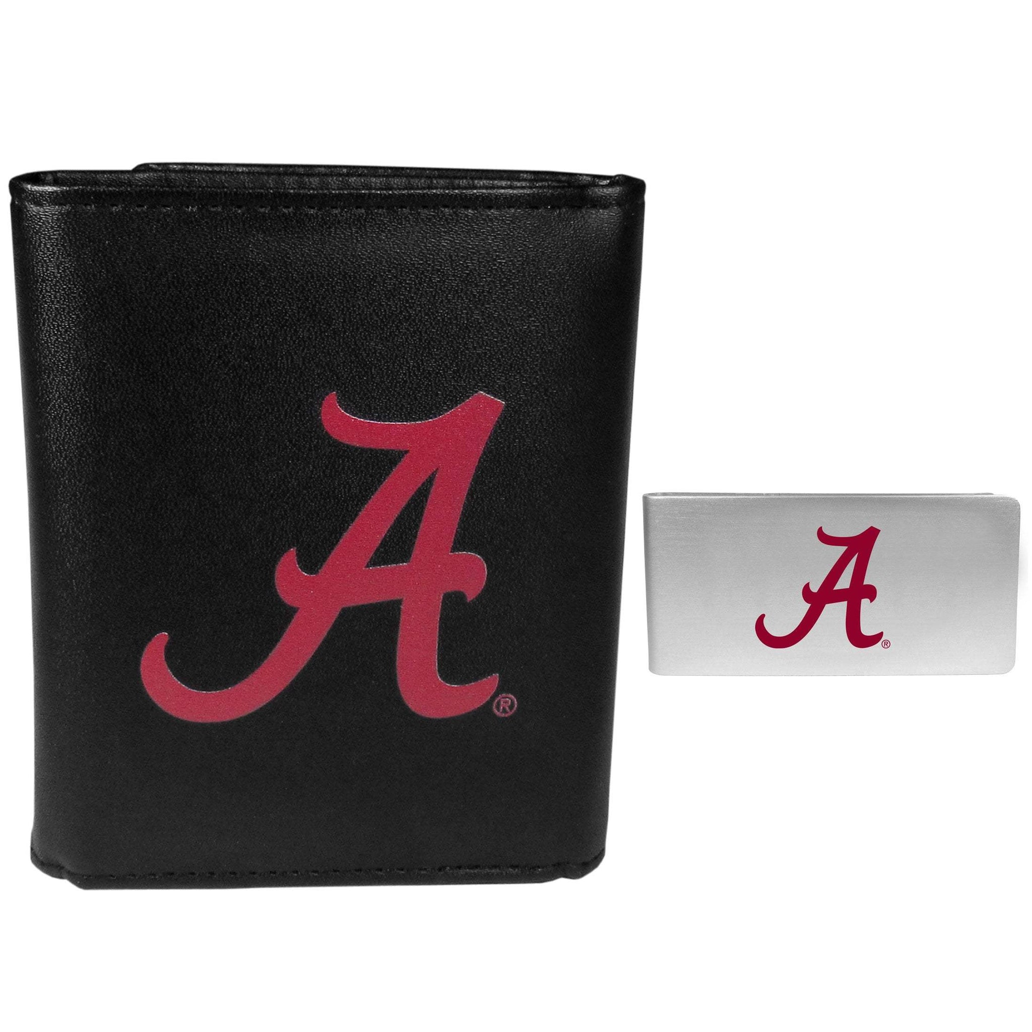 Alabama Crimson Tide Tri-fold Wallet & Money Clip - Alabama Crimson Tide - Flyclothing LLC