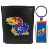 Kansas Jayhawks Tri-fold Wallet & Multitool Key Chain - Kansas Jayhawks