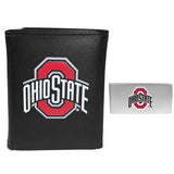 Ohio St. Buckeyes Tri-fold Wallet & Money Clip - Ohio St. Buckeyes - Flyclothing LLC