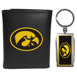Iowa Hawkeyes Tri-fold Wallet & Multitool Key Chain - Iowa Hawkeyes