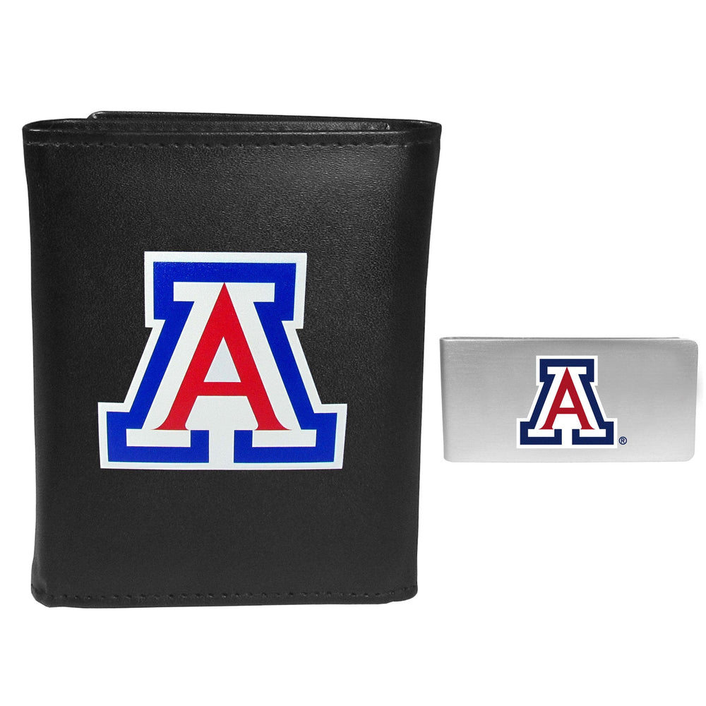 Arizona Wildcats Tri-fold Wallet & Money Clip - Arizona Wildcats