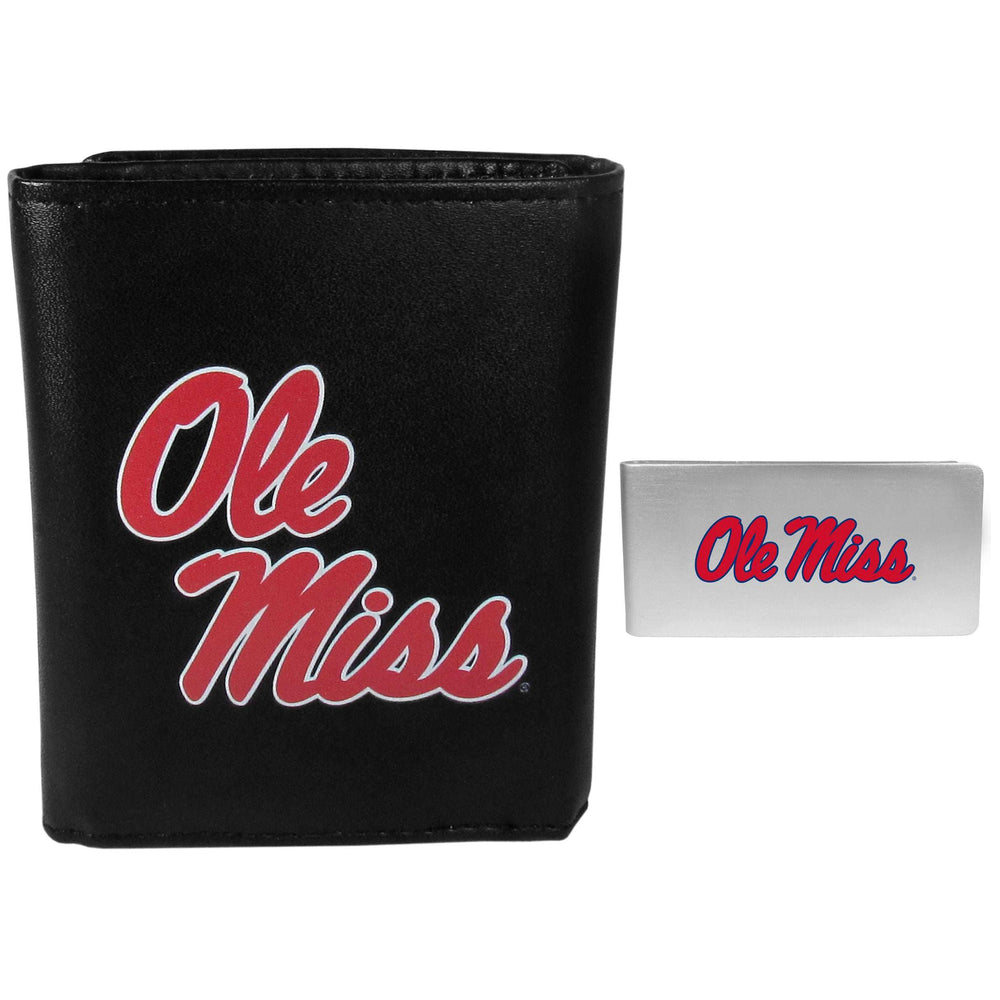Mississippi Rebels Tri-fold Wallet & Money Clip - Mississippi Rebels - Flyclothing LLC