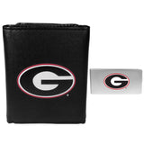 Georgia Bulldogs Tri-fold Wallet & Money Clip - Georgia Bulldogs