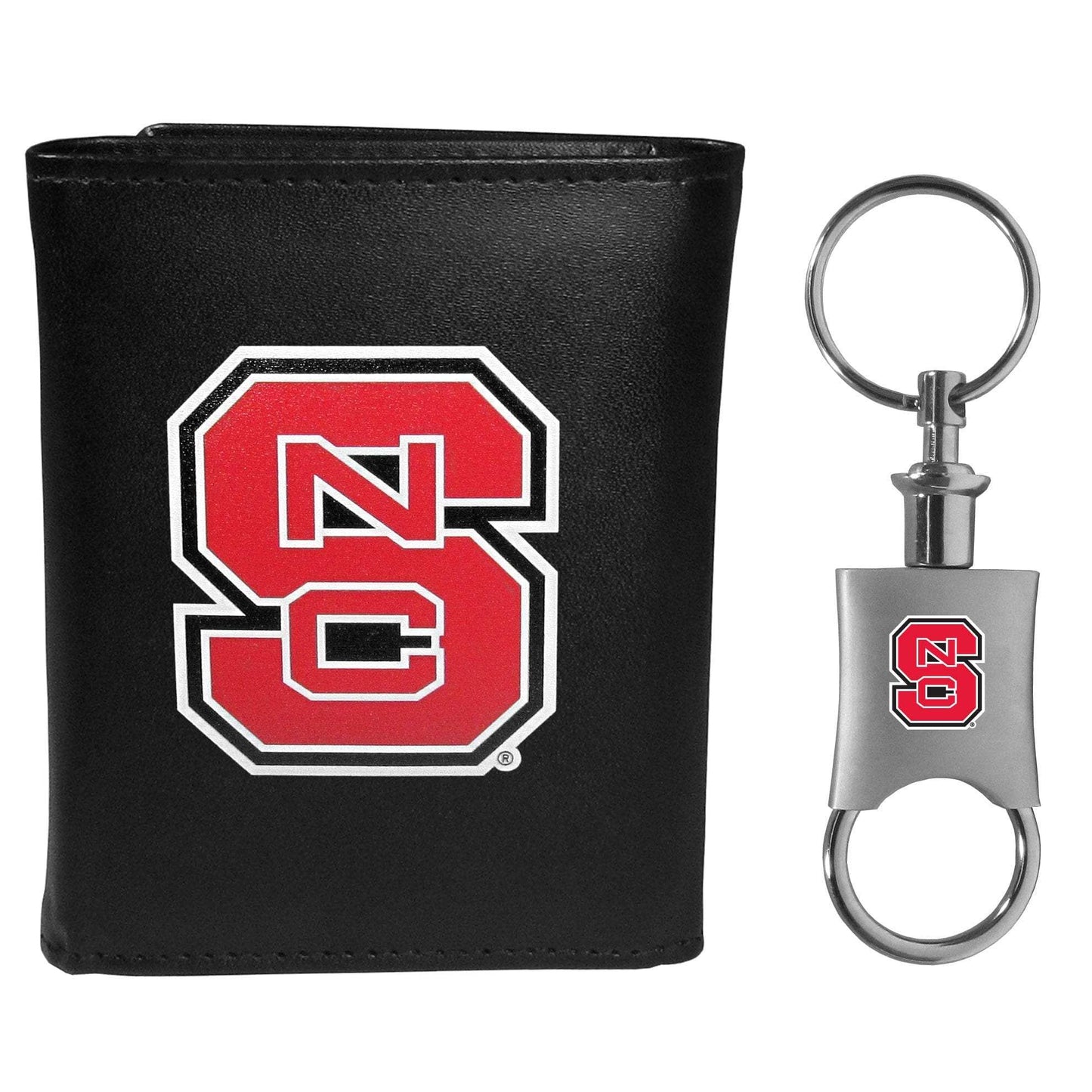 N. Carolina St. Wolfpack Tri-fold Wallet & Valet Key Chain - N. Carolina St. Wolfpack - Flyclothing LLC