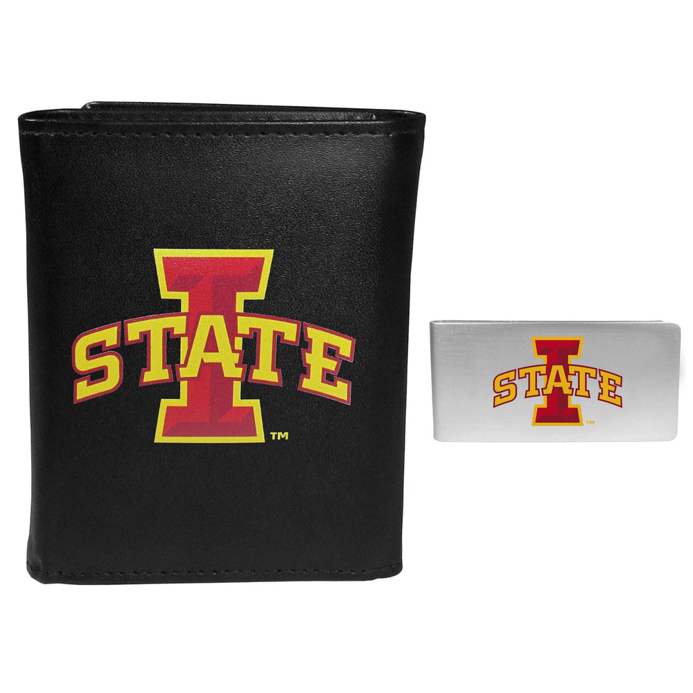 Iowa St. Cyclones Tri-fold Wallet & Money Clip - Iowa St. Cyclones - Flyclothing LLC