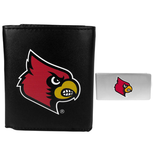 Louisville Cardinals Tri-fold Wallet & Money Clip