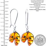 Acrylicious Quaso Croissant Dangle Earrings by Onyx O - BodyCandy - Flyclothing LLC