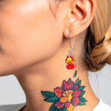 Hot Litle Devil Duck Dangle Earrings by Onyx O - BodyCandy - Flyclothing LLC