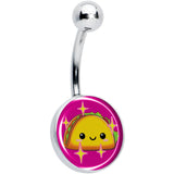 Mexican Fiesta Cute Taco Belly Ring by Onyx O - BodyCandy - Flyclothing LLC