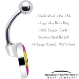 Mexican Fiesta Cute Taco Belly Ring by Onyx O - BodyCandy - Flyclothing LLC