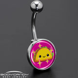 Mexican Fiesta Cute Taco Belly Ring by Onyx O - BodyCandy - Flyclothing LLC