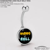 Nachos and Chill Belly Ring by Onyx O - BodyCandy - Flyclothing LLC