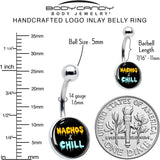 Nachos and Chill Belly Ring by Onyx O - BodyCandy - Flyclothing LLC