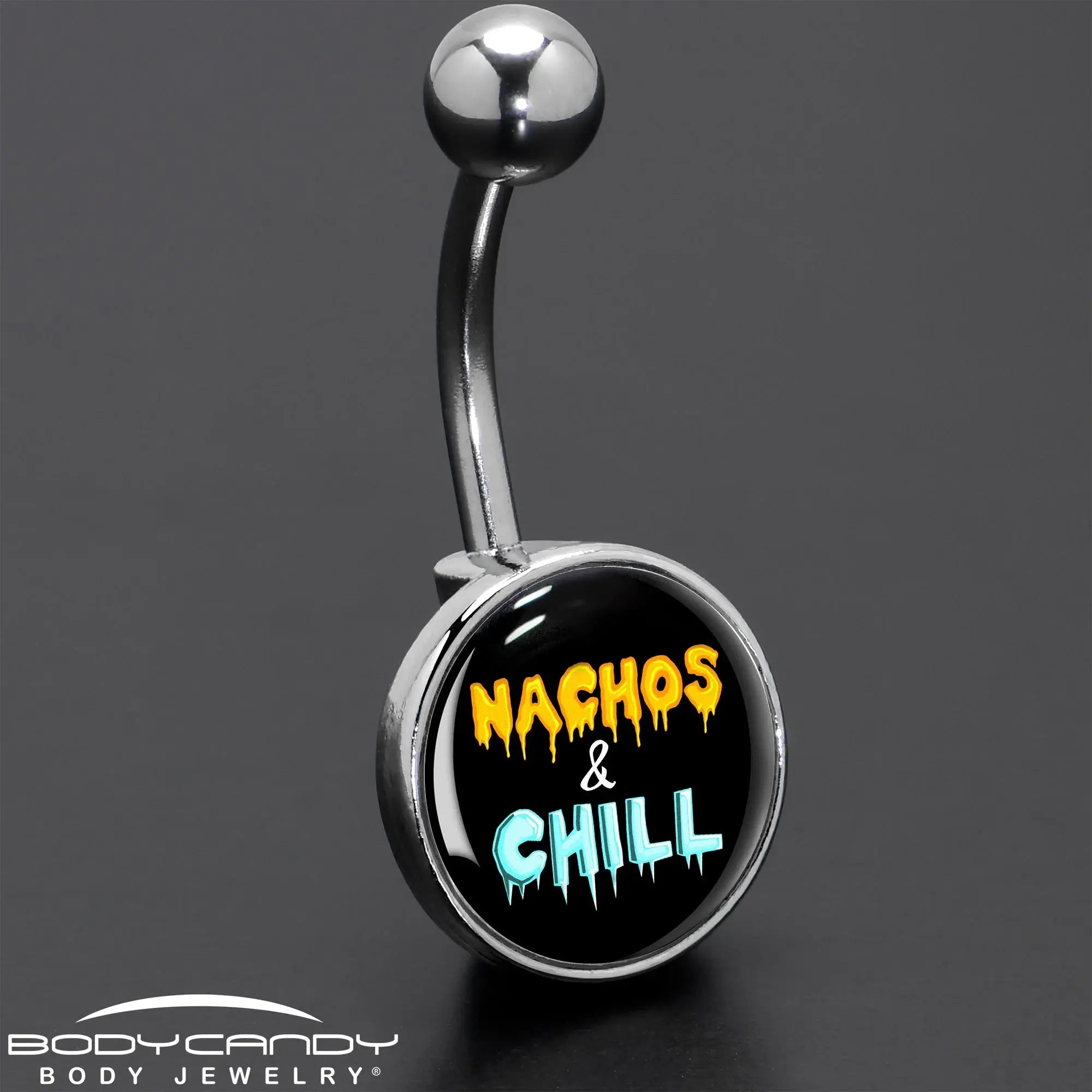 Nachos and Chill Belly Ring by Onyx O - BodyCandy - Flyclothing LLC