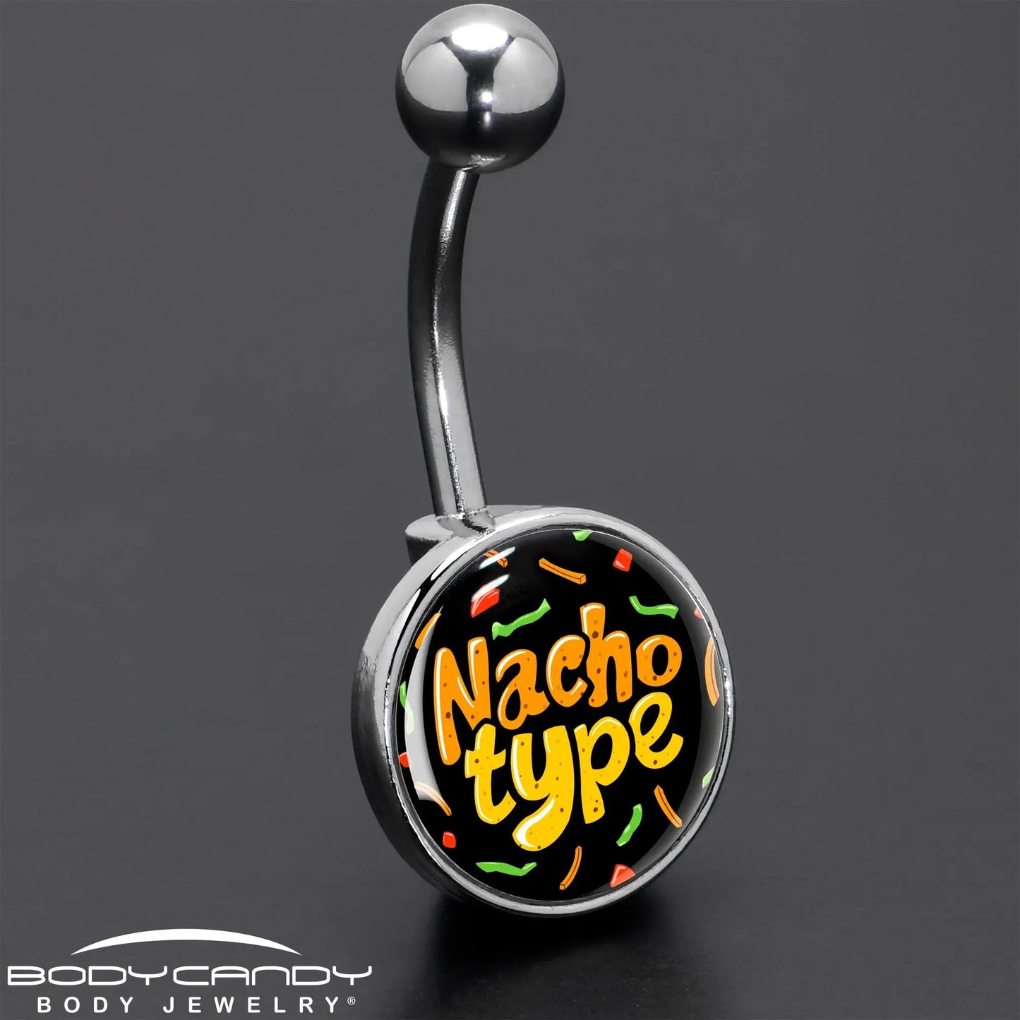 Nacho Type Belly Ring by Onyx O - BodyCandy - Flyclothing LLC