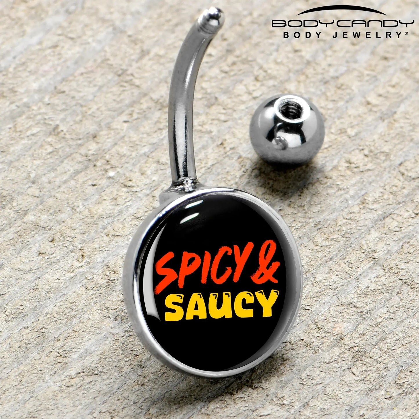 Spicy and Saucy Belly Ring by Onyx O - BodyCandy - Flyclothing LLC