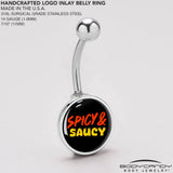 Spicy and Saucy Belly Ring by Onyx O - BodyCandy - Flyclothing LLC