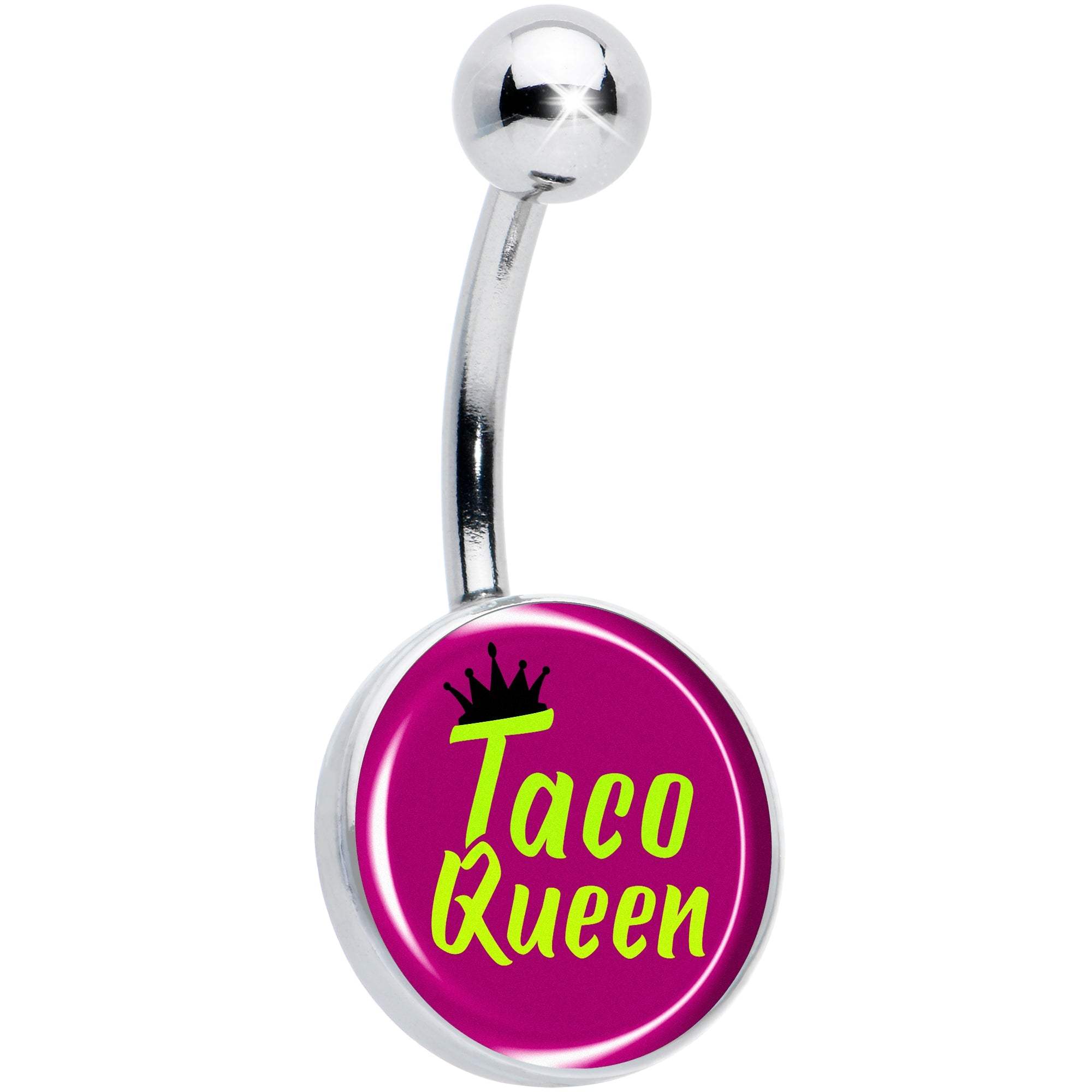 Taco Queen Belly Ring by Onyx O - BodyCandy - Flyclothing LLC