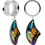 Wing of Butterfly Tunnels Dangle Plug Set by Onyx O - BodyCandy - Flyclothing LLC