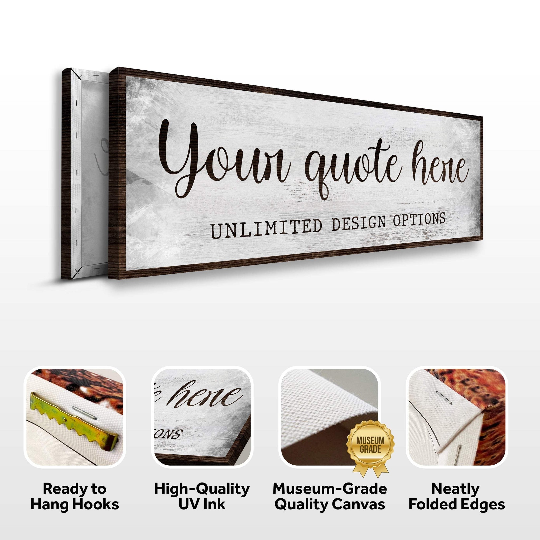 Custom Quote Sign - Tailored Canvases - Flyclothing LLC