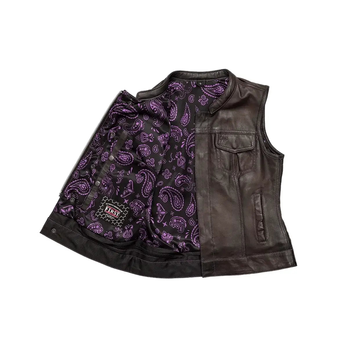 Keystone Women’s Motorcycle Vest Limited Edition - First Manufacturing Company - Flyclothing LLC