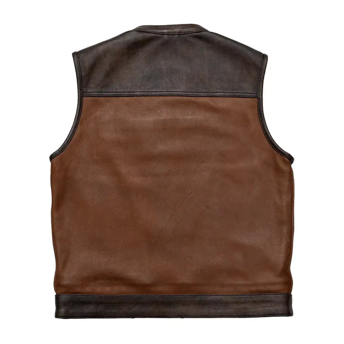 Gunner Men's Leather Motorcycle Vest (Limited Edition) - First Manufacturing Company - Flyclothing LLC