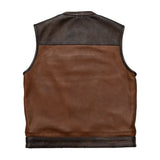 Gunner Men's Leather Motorcycle Vest (Limited Edition) - First Manufacturing Company - Flyclothing LLC