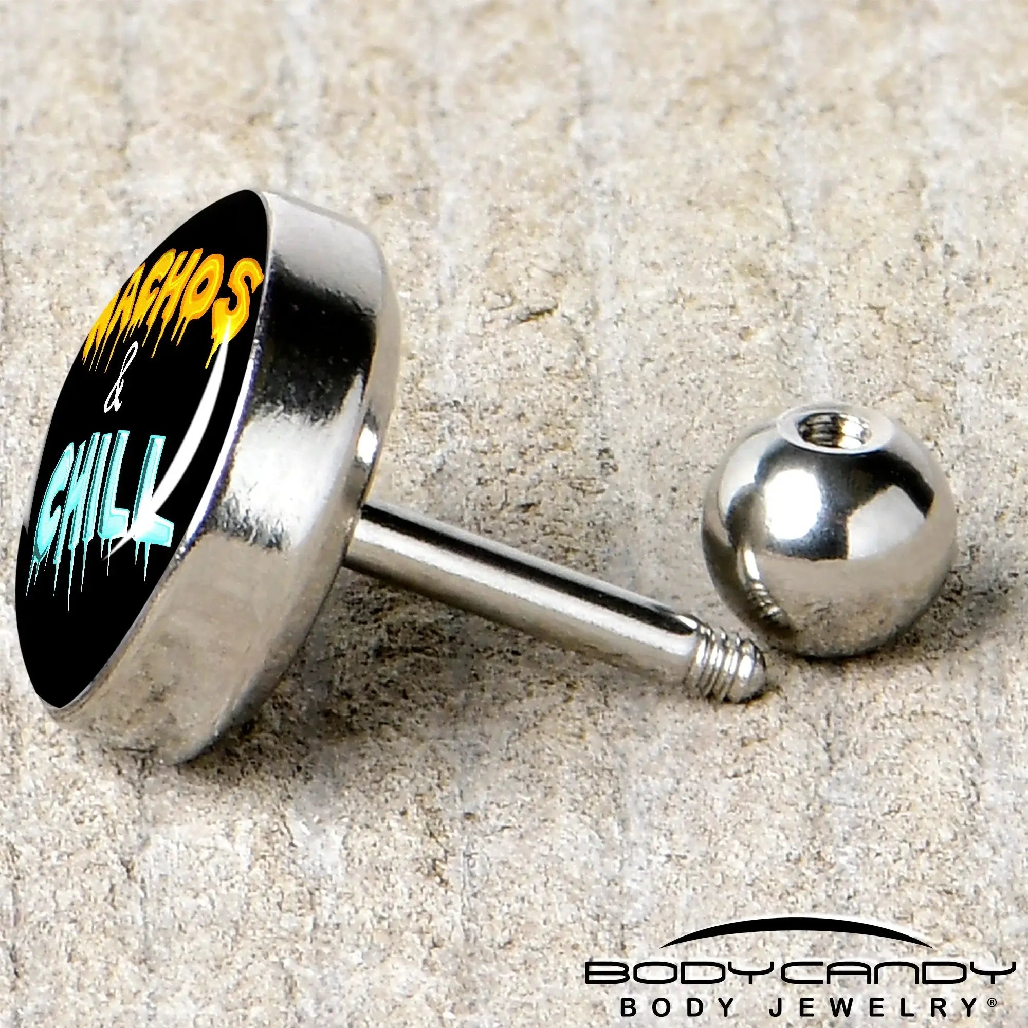 Nachos and Chill Tragus Cartilage Earring by Onyx O - BodyCandy - Flyclothing LLC