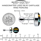 Nachos and Chill Tragus Cartilage Earring by Onyx O - BodyCandy - Flyclothing LLC