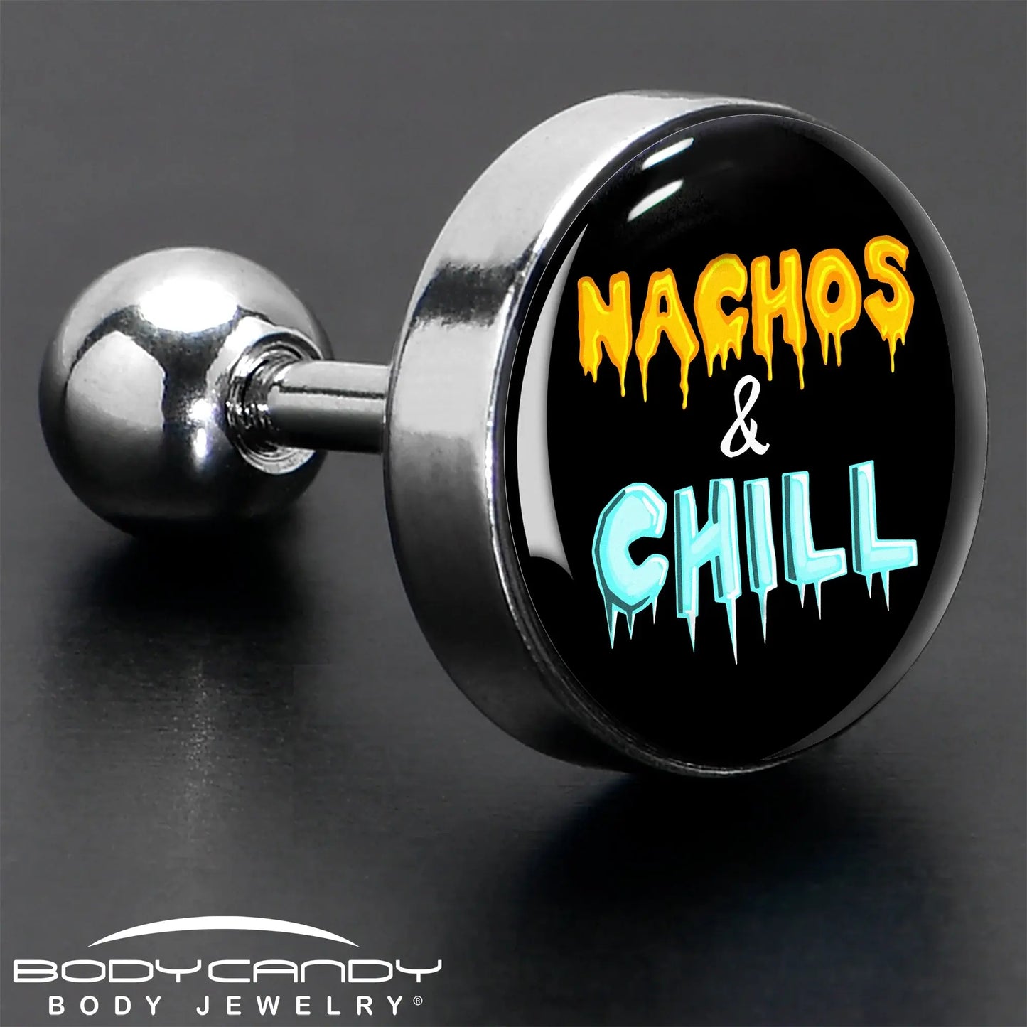 Nachos and Chill Tragus Cartilage Earring by Onyx O - BodyCandy - Flyclothing LLC