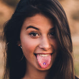 Style Space Invasion Barbell Tongue Ring by Onyx O