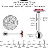 Taco Queen Barbell Tongue Ring by Onyx O - BodyCandy - Flyclothing LLC