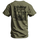 Cutting Grass & Plowin' Ass Men's T-Shirt - DIRTY COWBOY USA - Flyclothing LLC